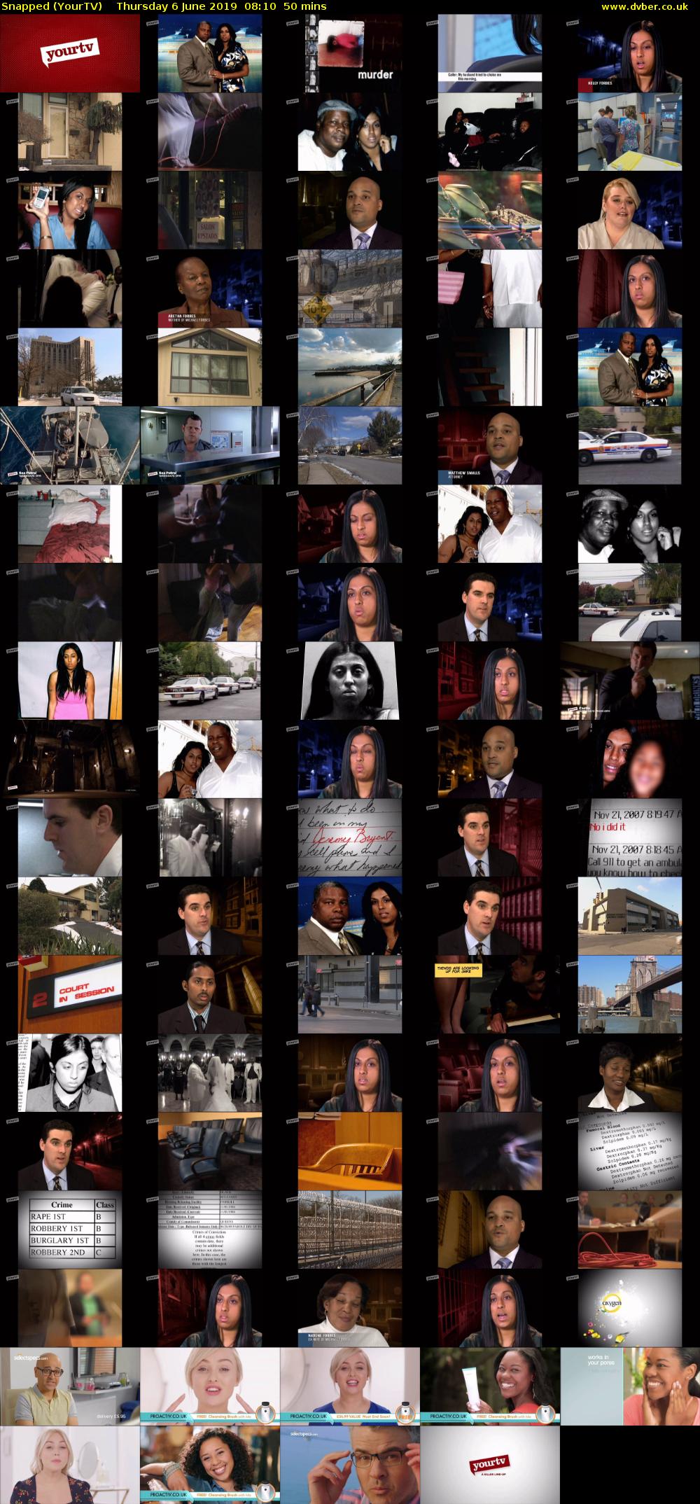 Snapped (YourTV) Thursday 6 June 2019 08:10 - 09:00