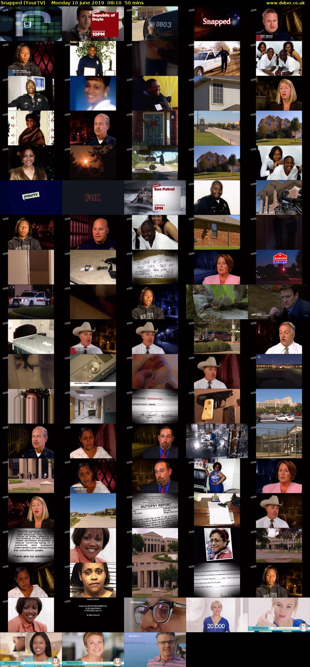 Snapped (YourTV) Monday 10 June 2019 08:10 - 09:00