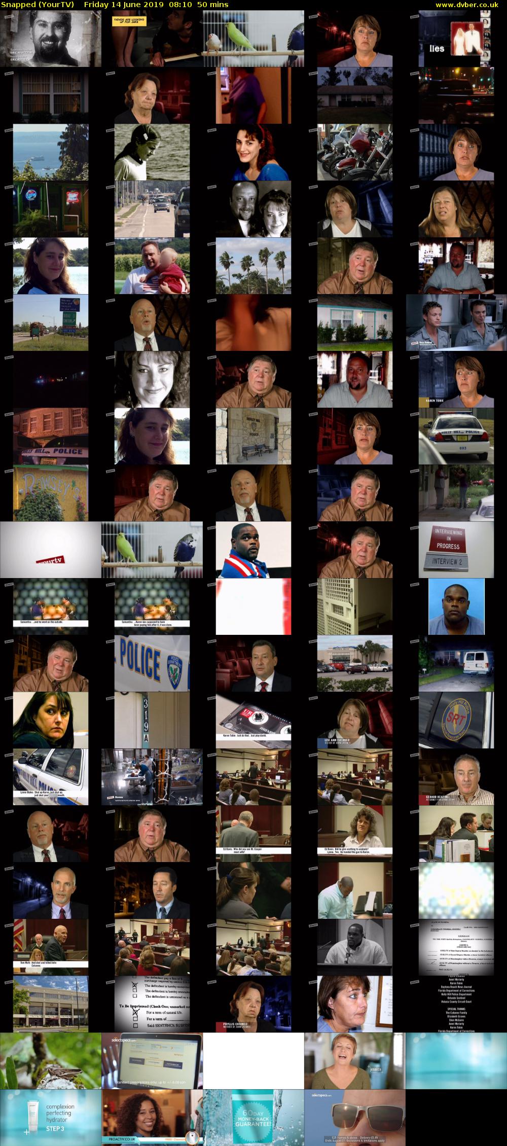 Snapped (YourTV) Friday 14 June 2019 08:10 - 09:00