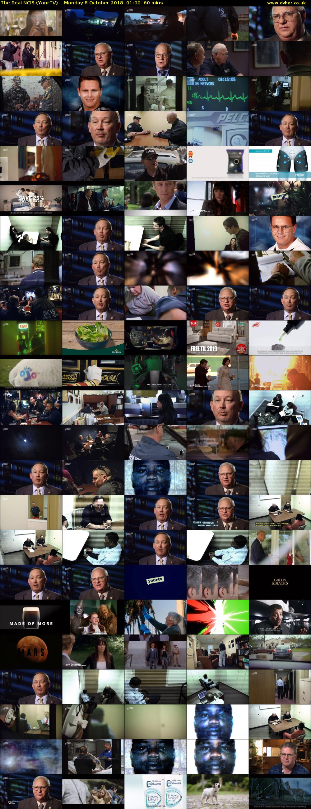 The Real NCIS (YourTV) Monday 8 October 2018 01:00 - 02:00