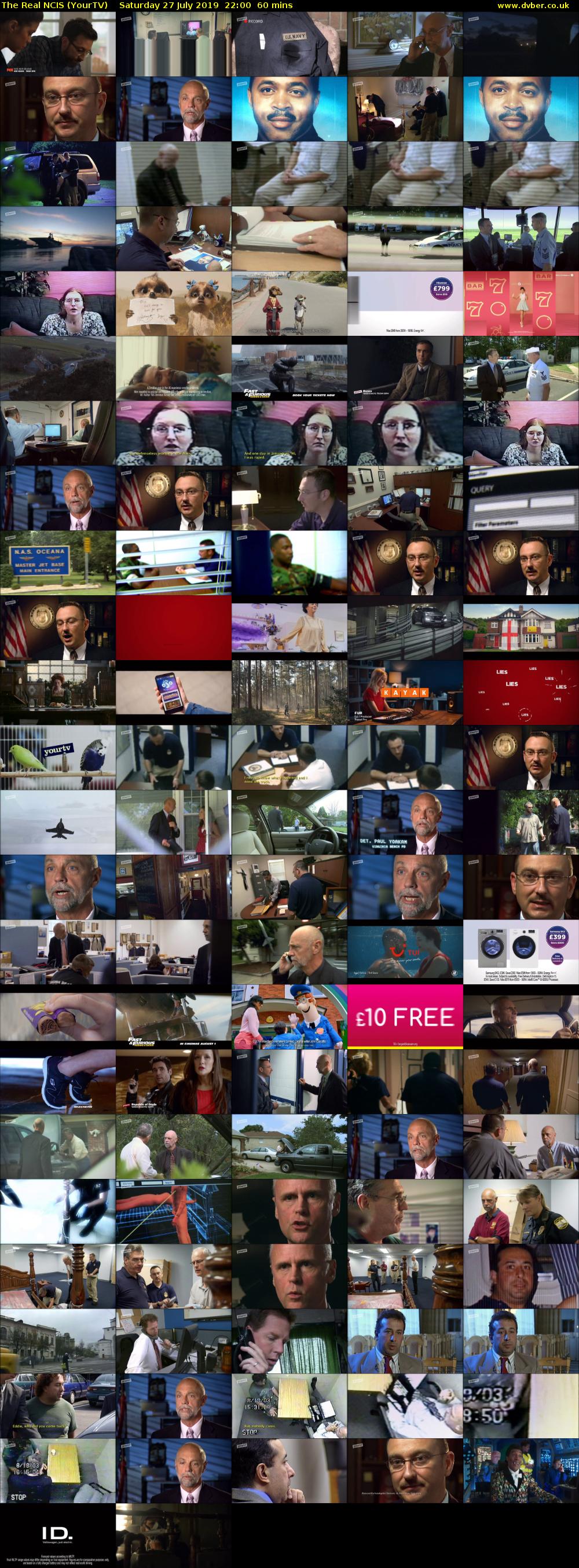 The Real NCIS (YourTV) Saturday 27 July 2019 22:00 - 23:00