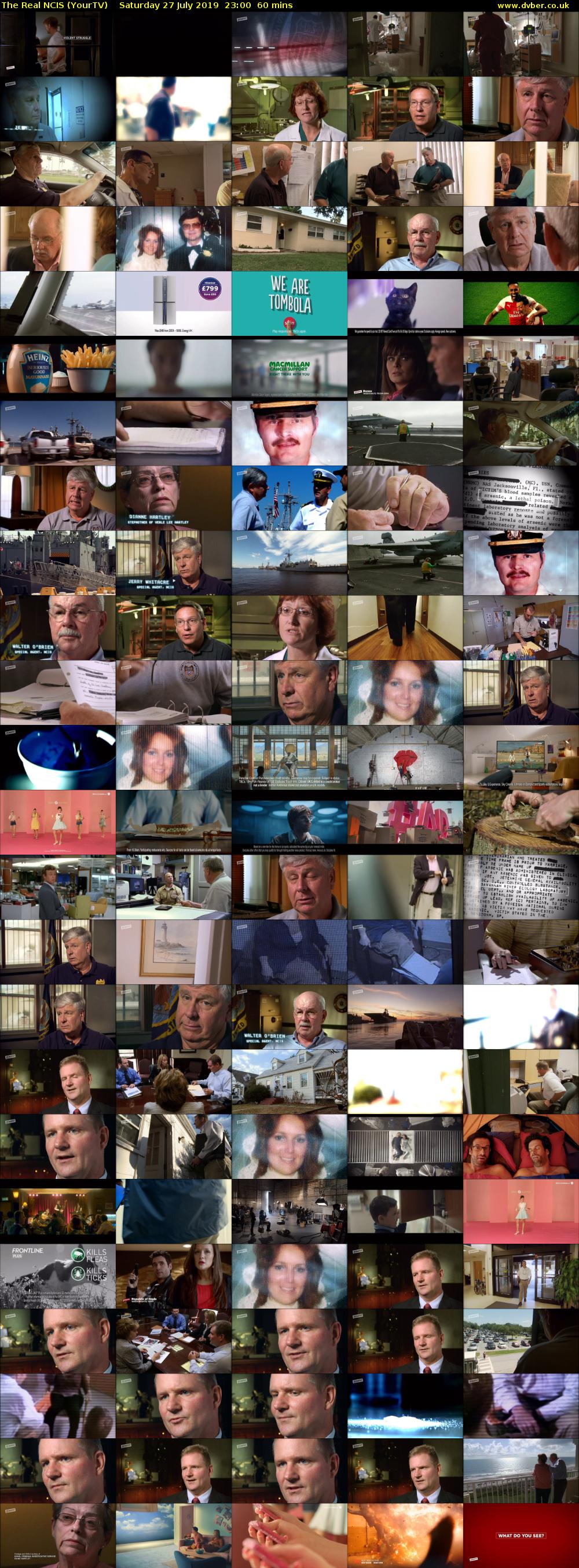 The Real NCIS (YourTV) Saturday 27 July 2019 23:00 - 00:00