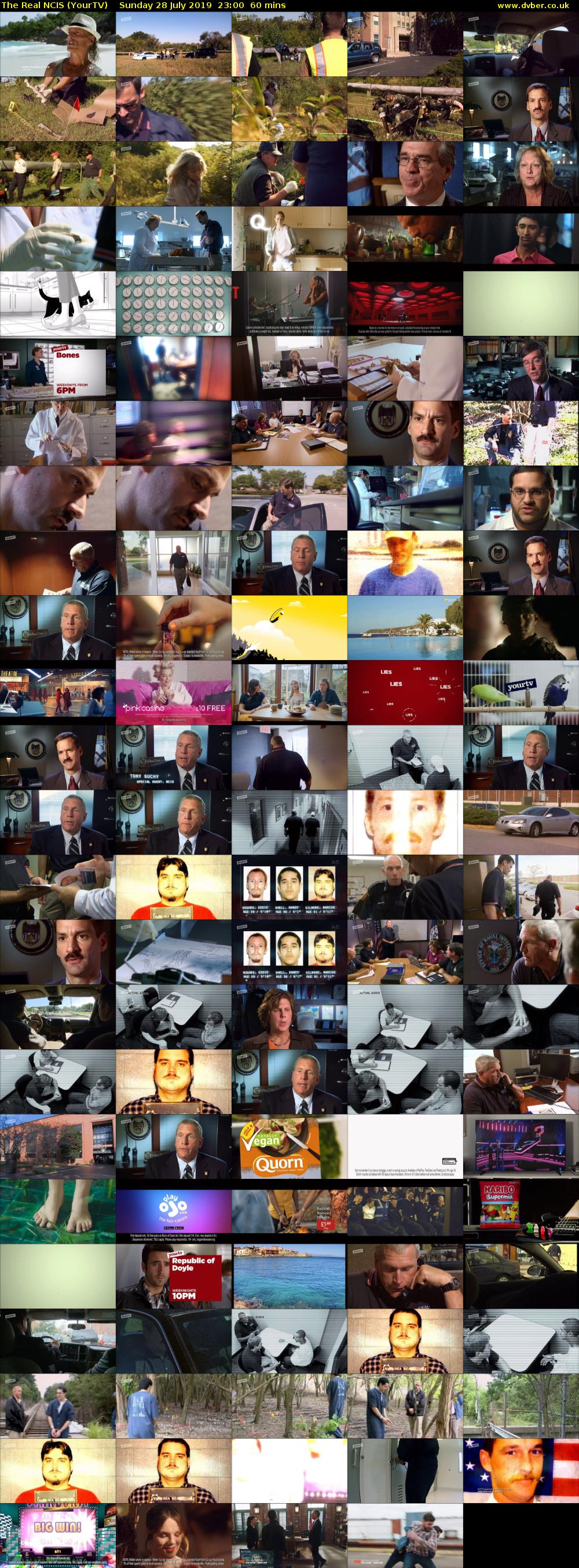 The Real NCIS (YourTV) Sunday 28 July 2019 23:00 - 00:00