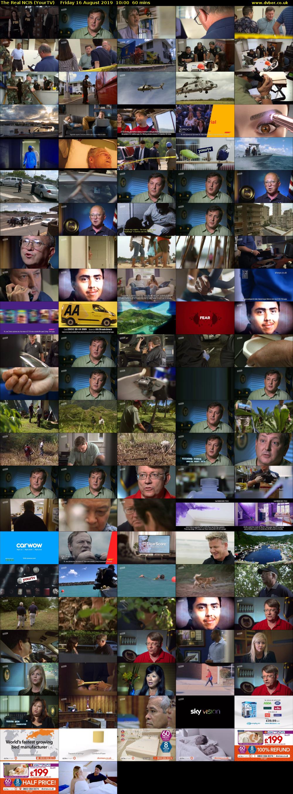The Real NCIS (YourTV) Friday 16 August 2019 10:00 - 11:00