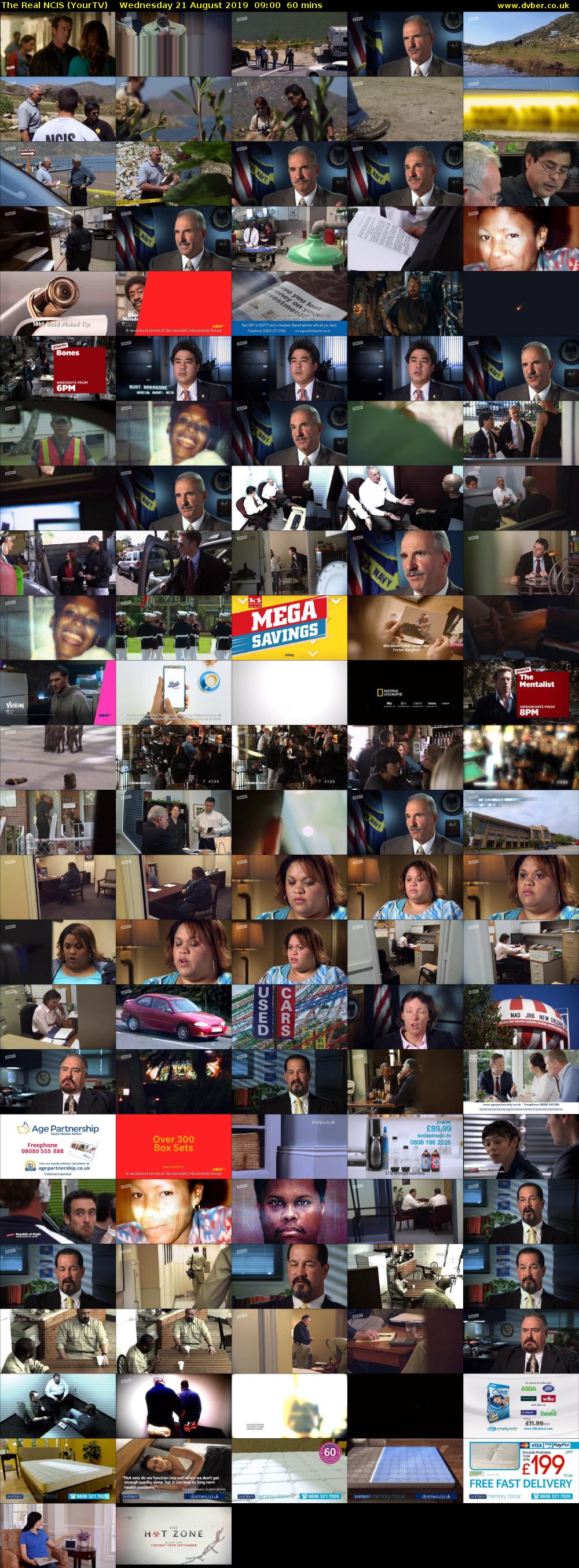 The Real NCIS (YourTV) Wednesday 21 August 2019 09:00 - 10:00