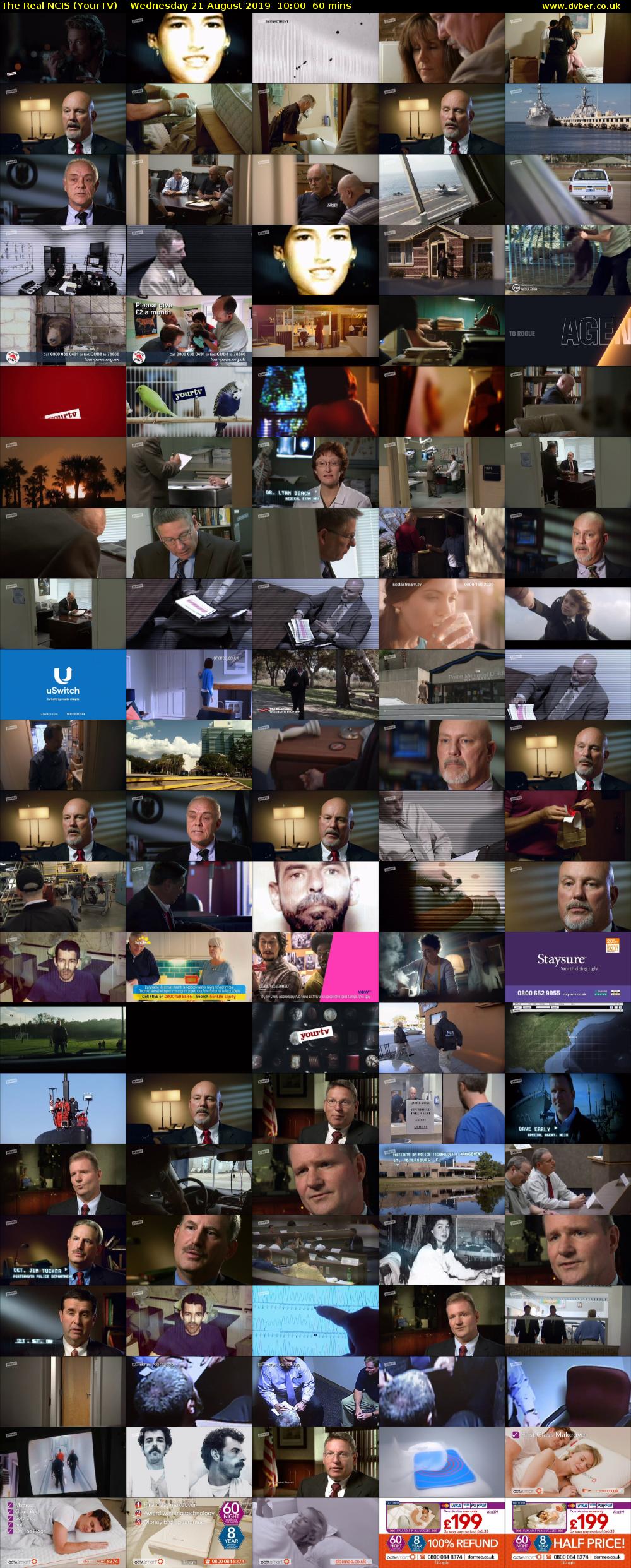 The Real NCIS (YourTV) Wednesday 21 August 2019 10:00 - 11:00