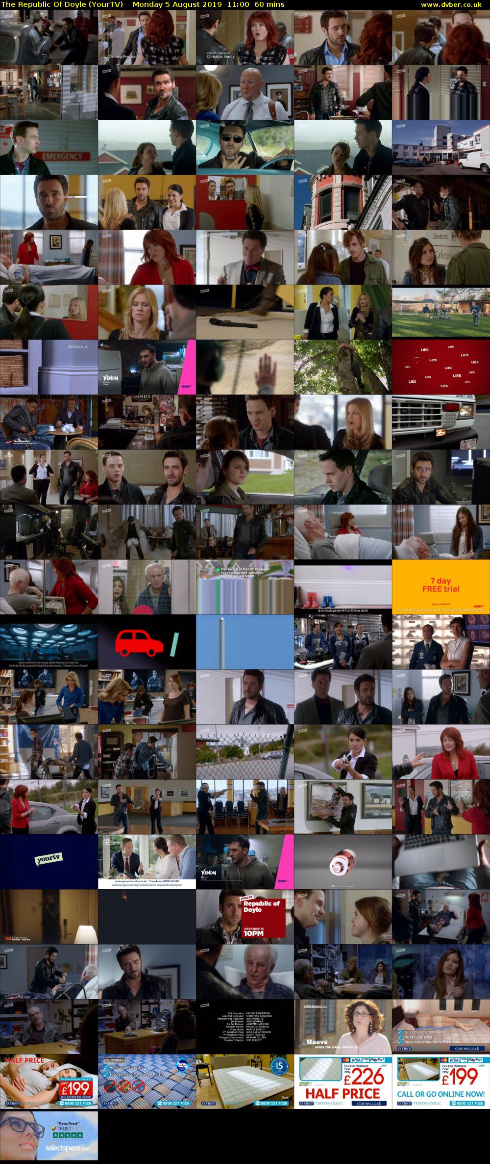The Republic Of Doyle (YourTV) Monday 5 August 2019 11:00 - 12:00