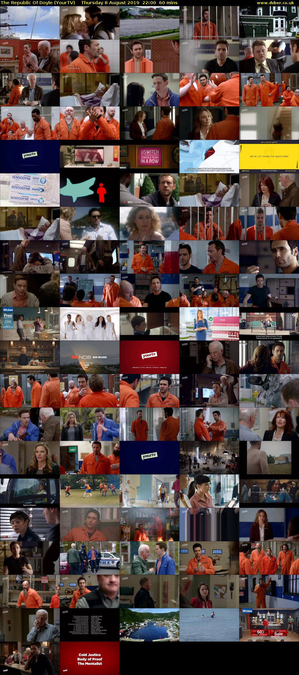 The Republic Of Doyle (YourTV) Thursday 8 August 2019 22:00 - 23:00