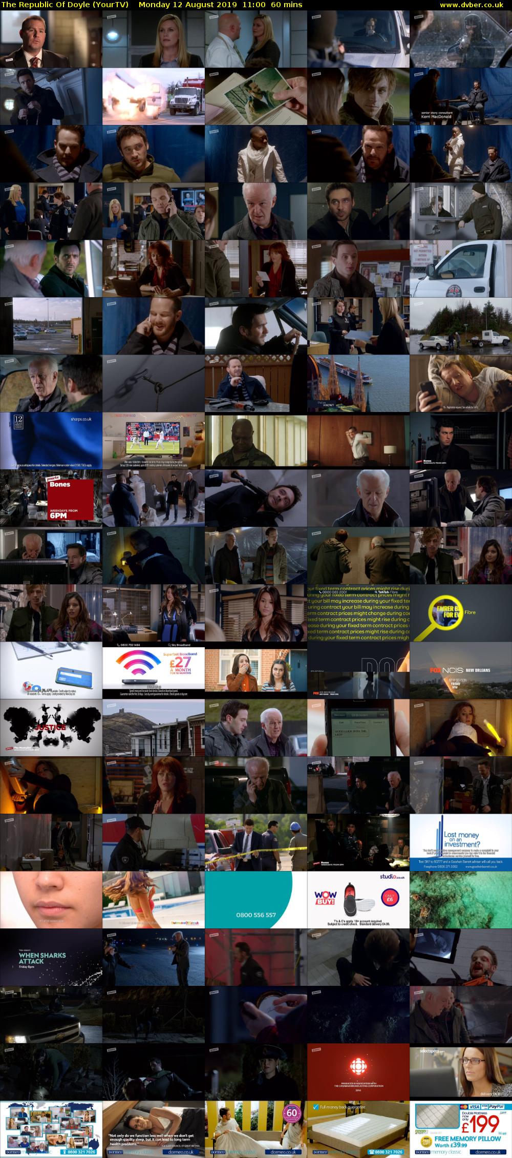 The Republic Of Doyle (YourTV) Monday 12 August 2019 11:00 - 12:00