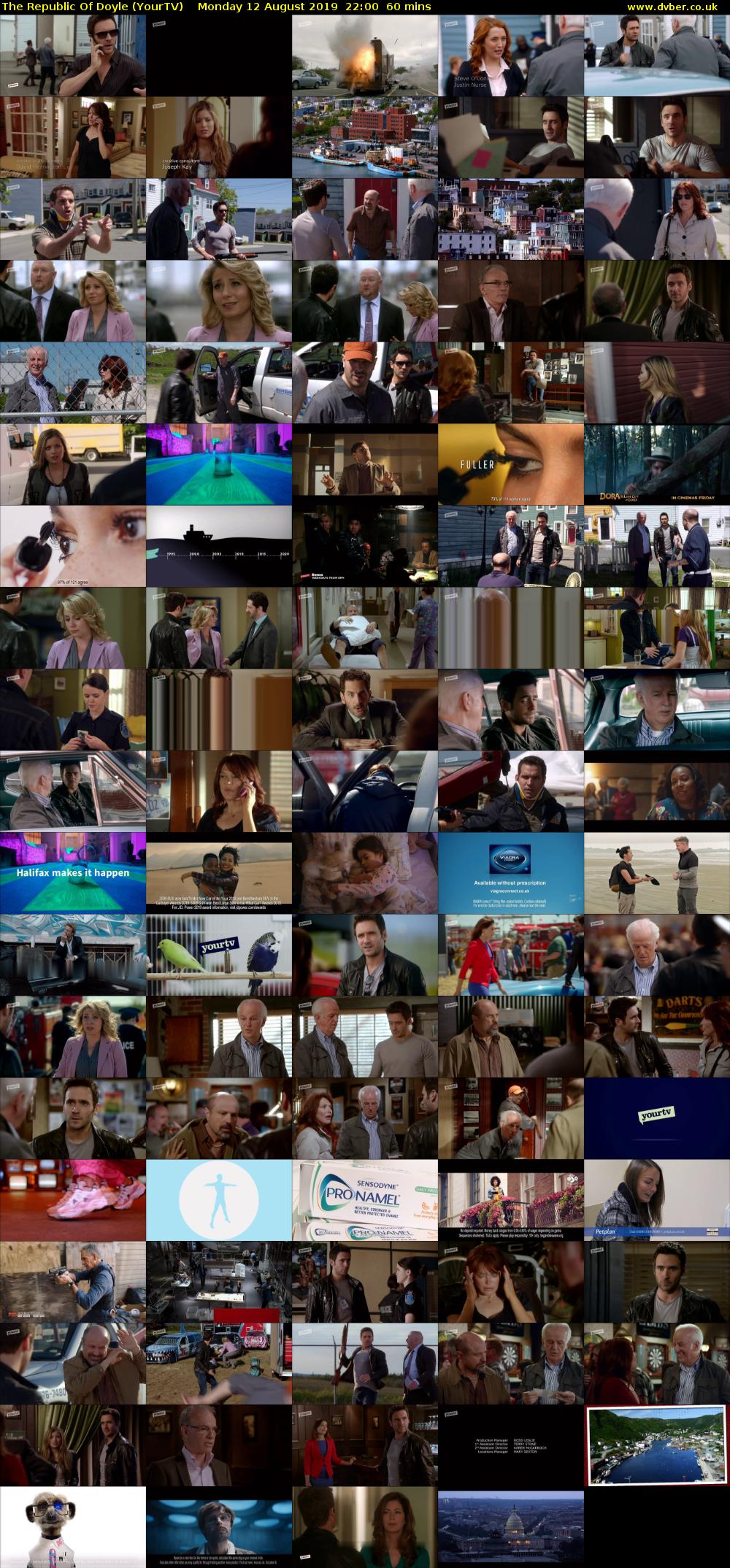 The Republic Of Doyle (YourTV) Monday 12 August 2019 22:00 - 23:00