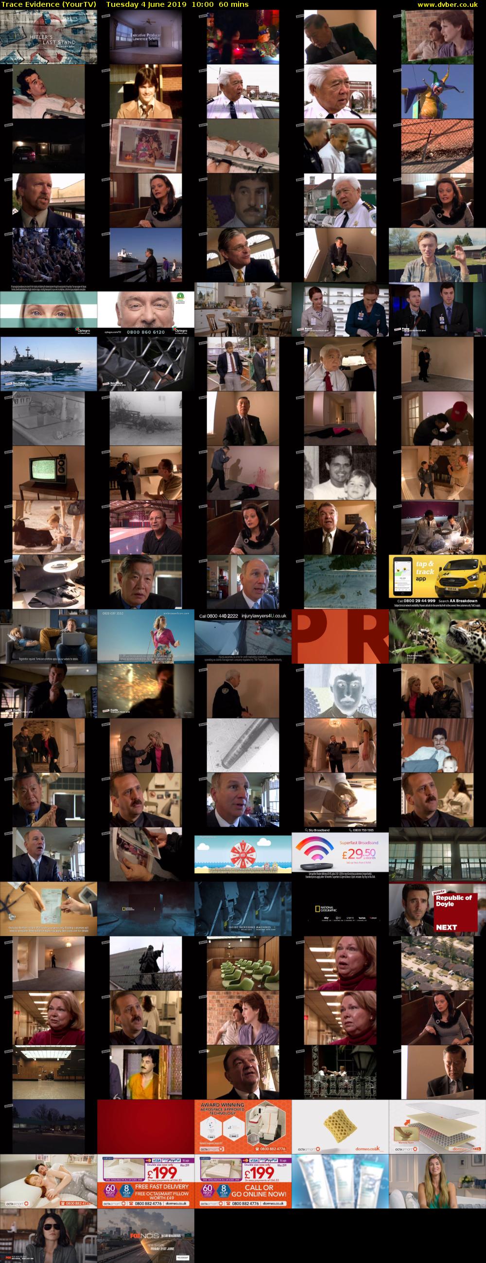 Trace Evidence (YourTV) Tuesday 4 June 2019 10:00 - 11:00