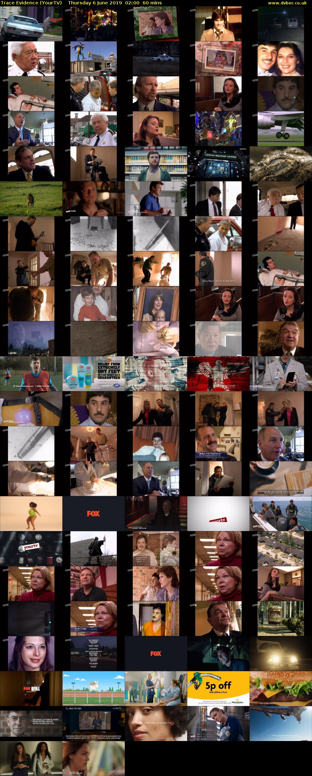 Trace Evidence (YourTV) Thursday 6 June 2019 02:00 - 03:00