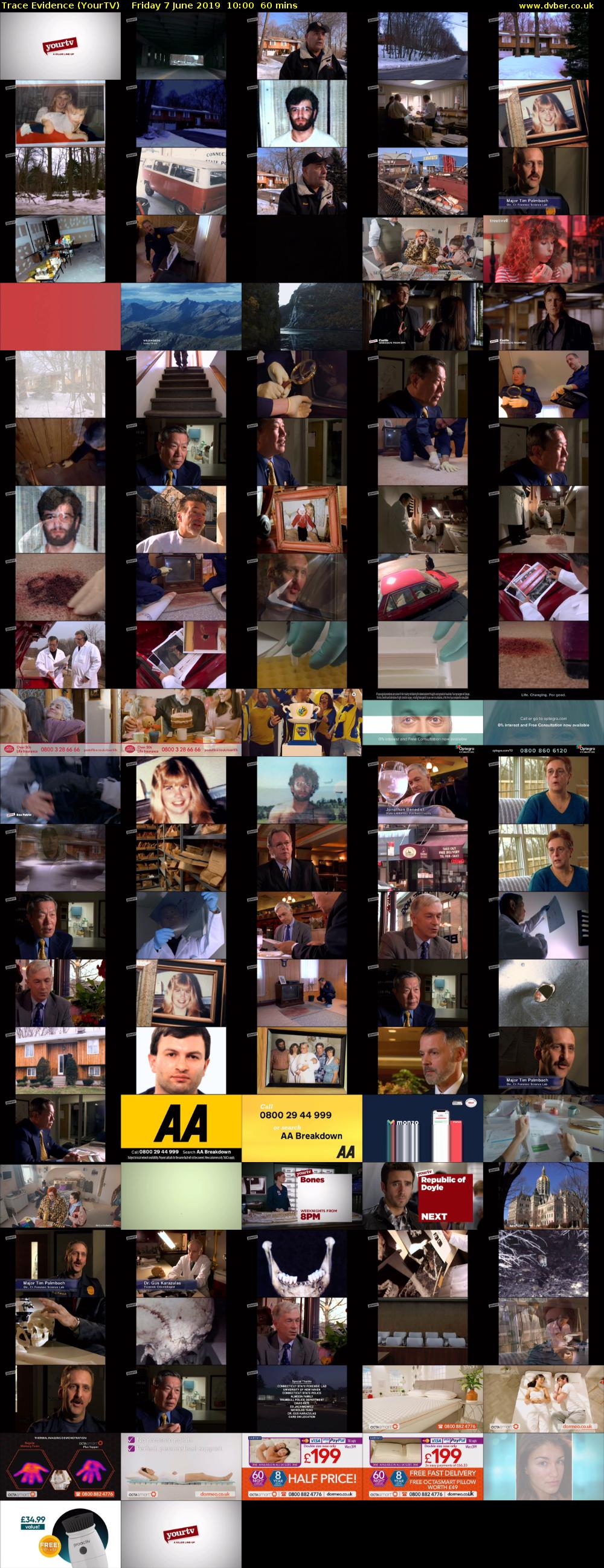 Trace Evidence (YourTV) Friday 7 June 2019 10:00 - 11:00