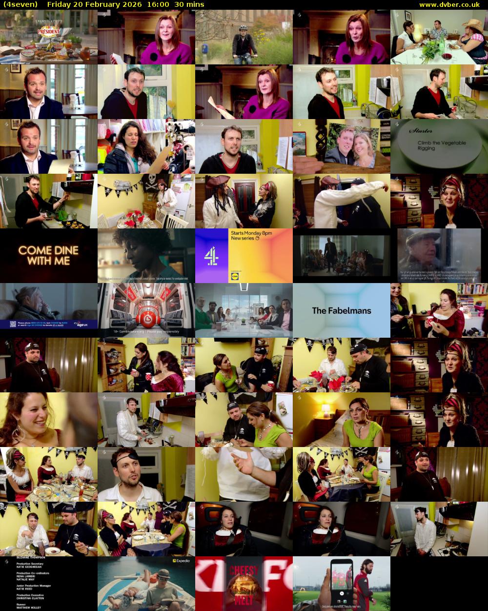 4seven (4seven) Friday 20 February 2026 16:00 - 16:30