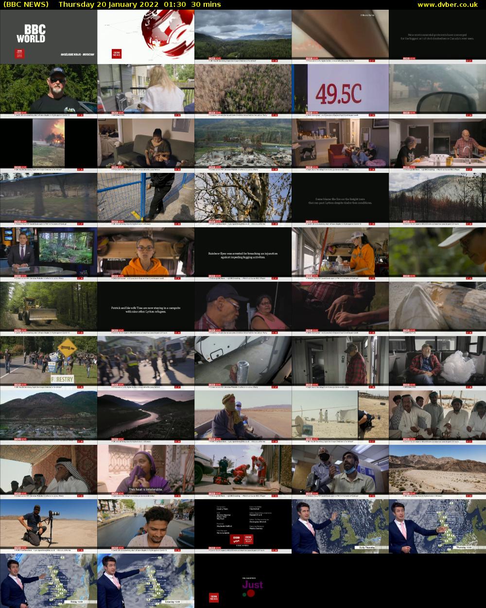 BBC NEWS (BBC NEWS) Thursday 20 January 2022 01:30 - 02:00