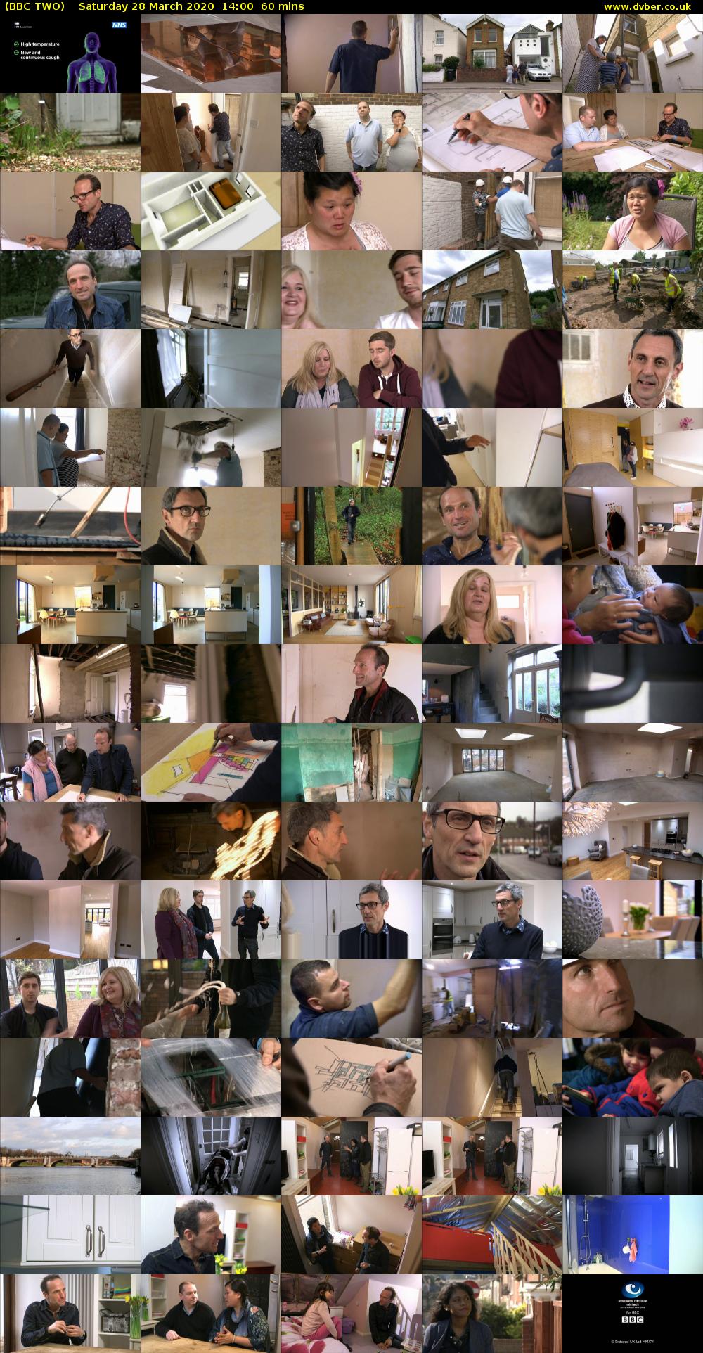 BBC TWO (BBC TWO) Saturday 28 March 2020 14:00 - 15:00