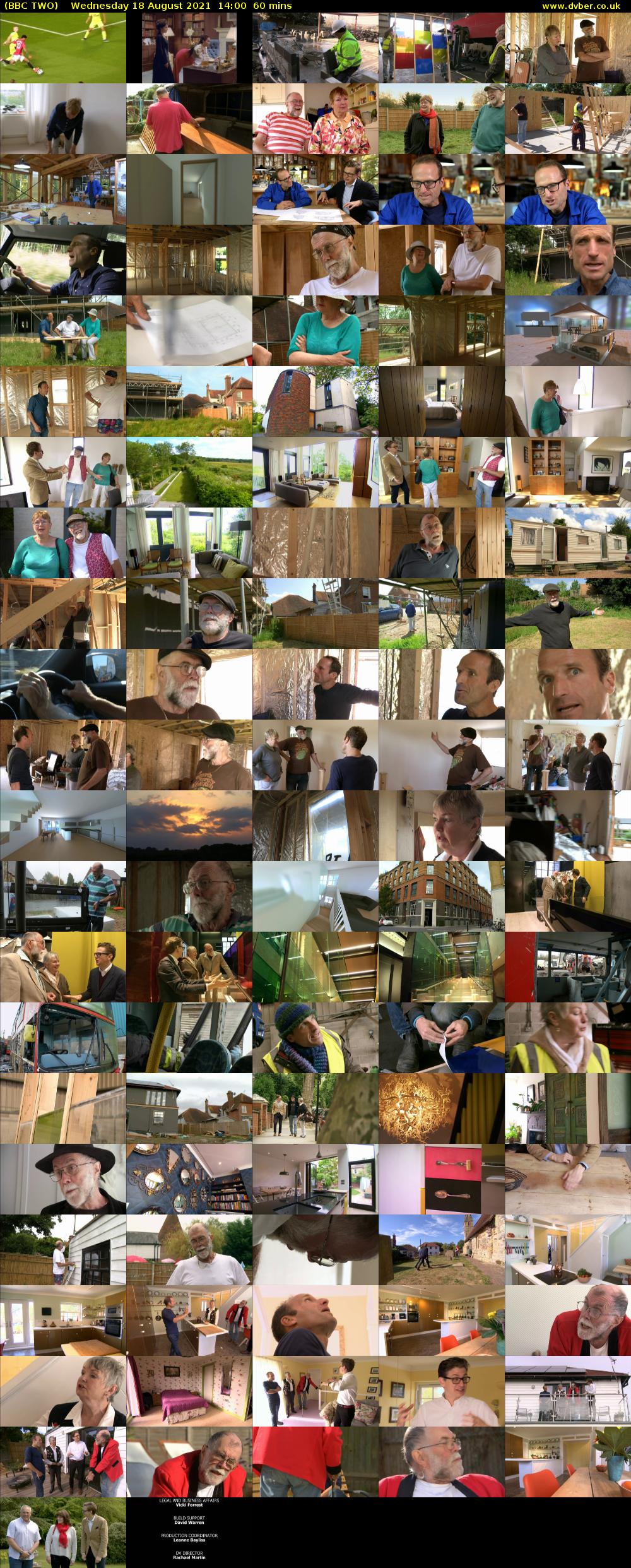 BBC TWO (BBC TWO) Wednesday 18 August 2021 14:00 - 15:00