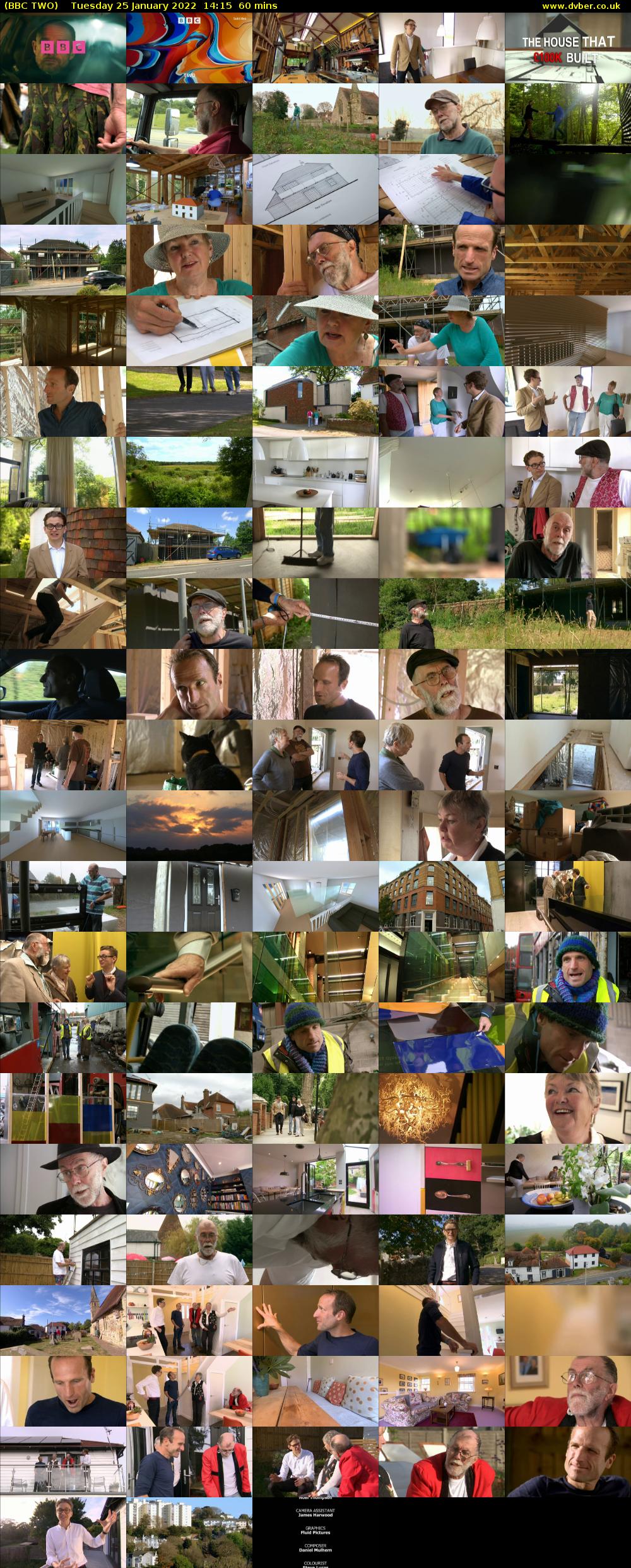 BBC TWO (BBC TWO) Tuesday 25 January 2022 14:15 - 15:15