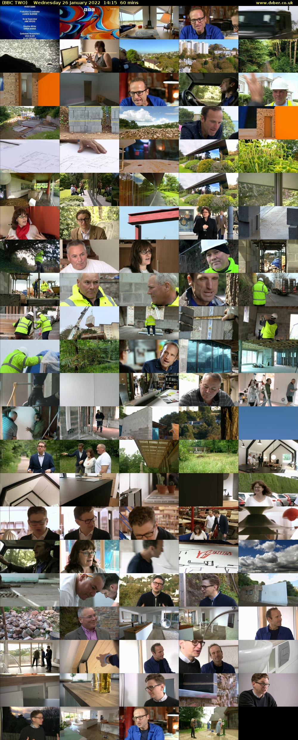 BBC TWO (BBC TWO) Wednesday 26 January 2022 14:15 - 15:15