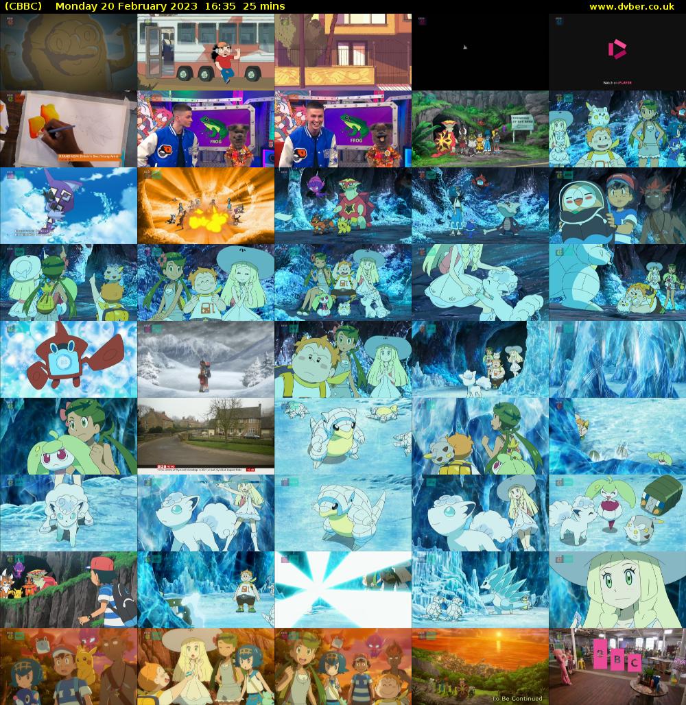 CBBC (CBBC) Monday 20 February 2023 16:35 - 17:00