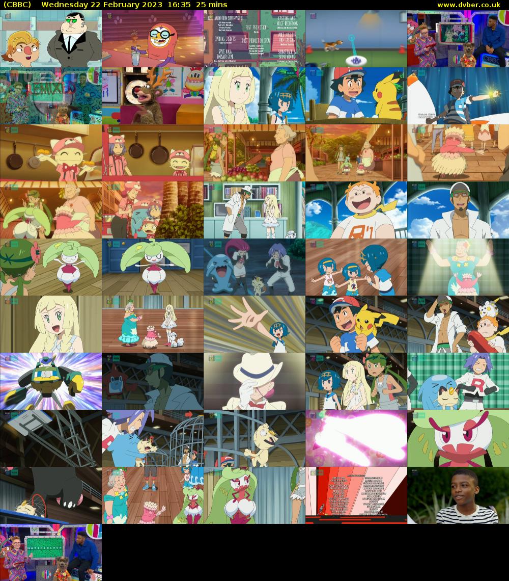 CBBC (CBBC) Wednesday 22 February 2023 16:35 - 17:00