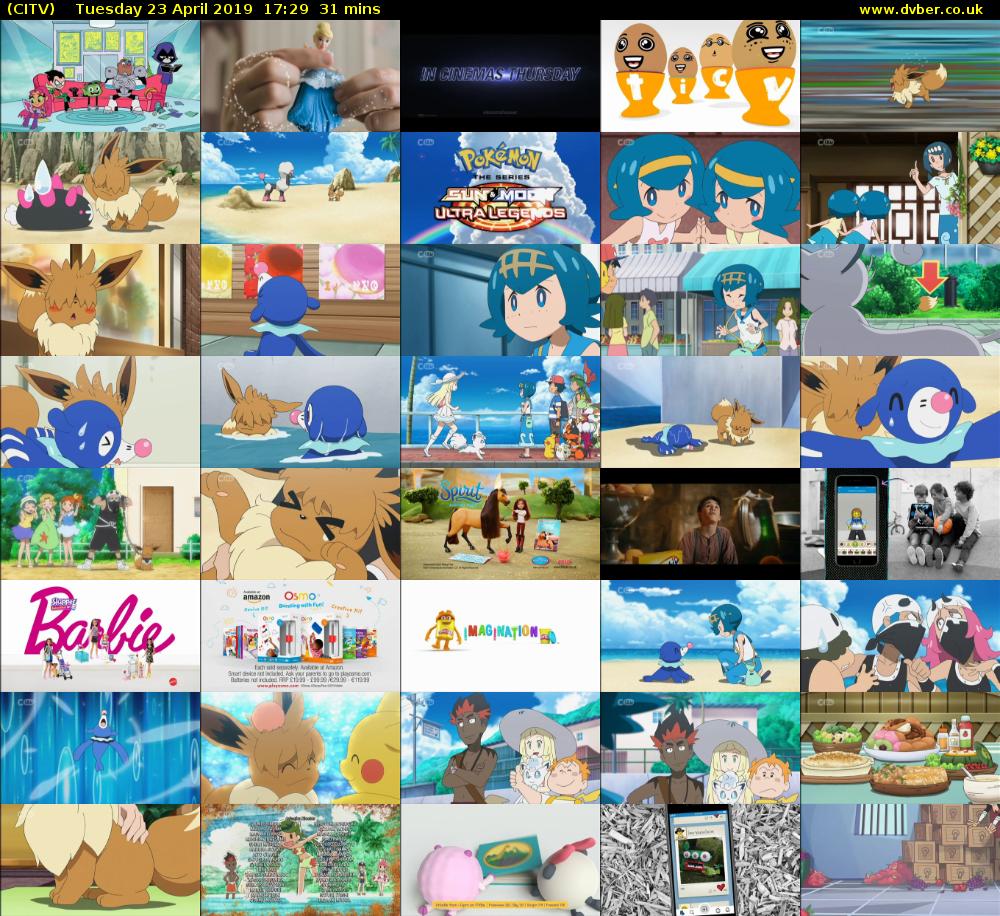 CITV (CITV) Tuesday 23 April 2019 17:29 - 18:00