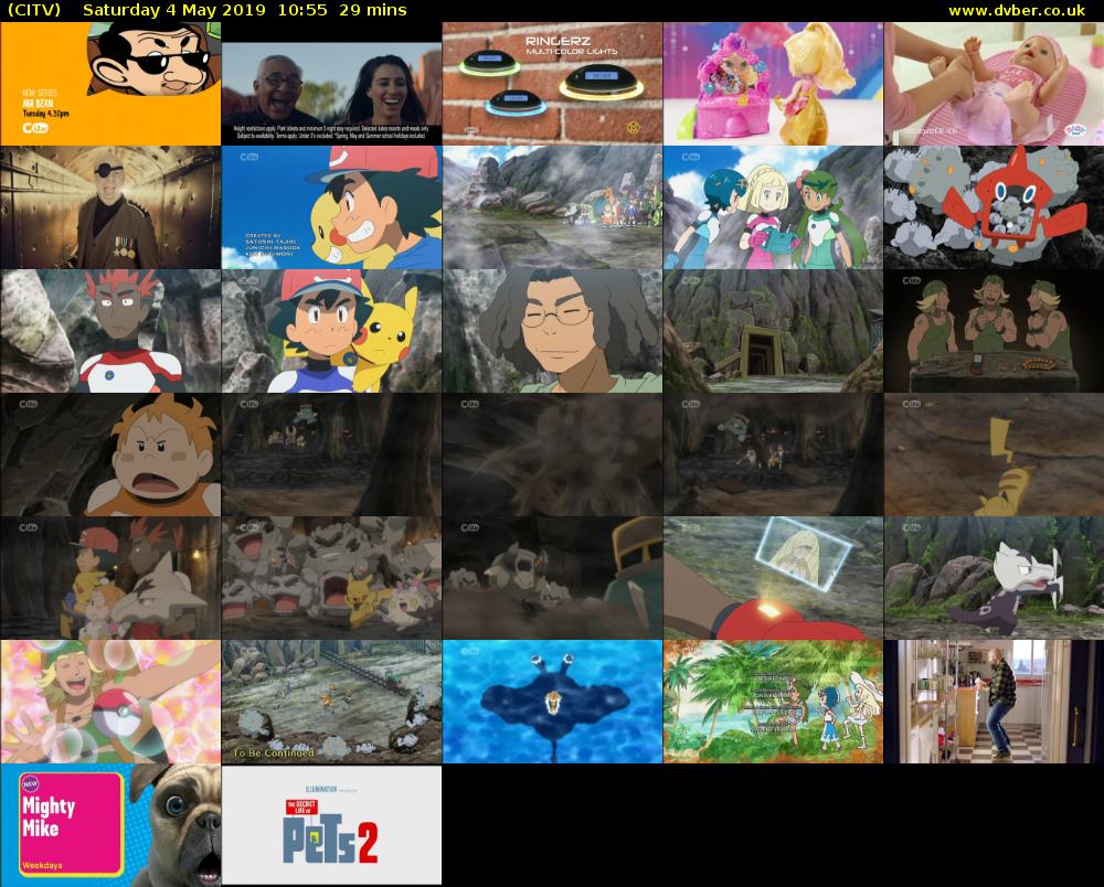 CITV (CITV) Saturday 4 May 2019 10:55 - 11:24