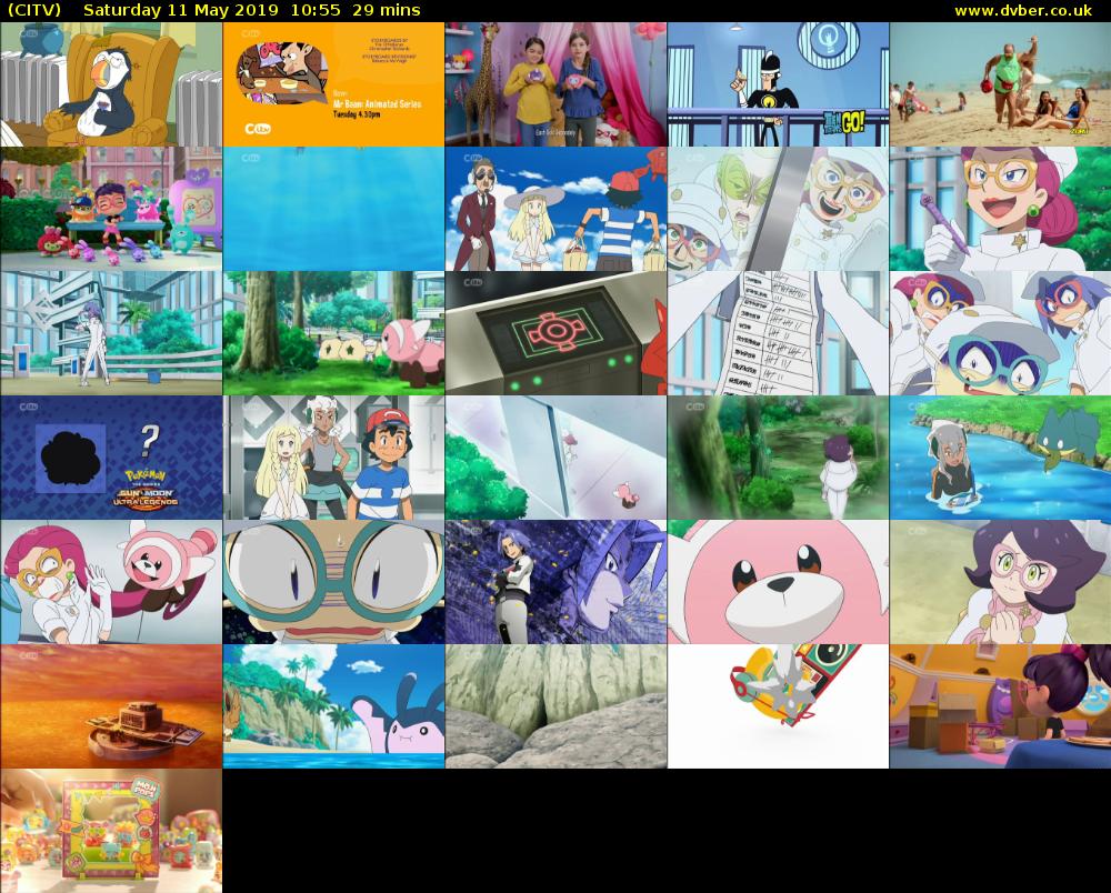 CITV (CITV) Saturday 11 May 2019 10:55 - 11:24