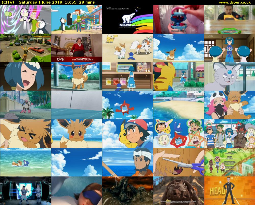 CITV (CITV) Saturday 1 June 2019 10:55 - 11:24