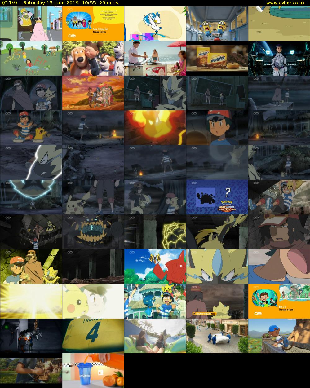 CITV (CITV) Saturday 15 June 2019 10:55 - 11:24