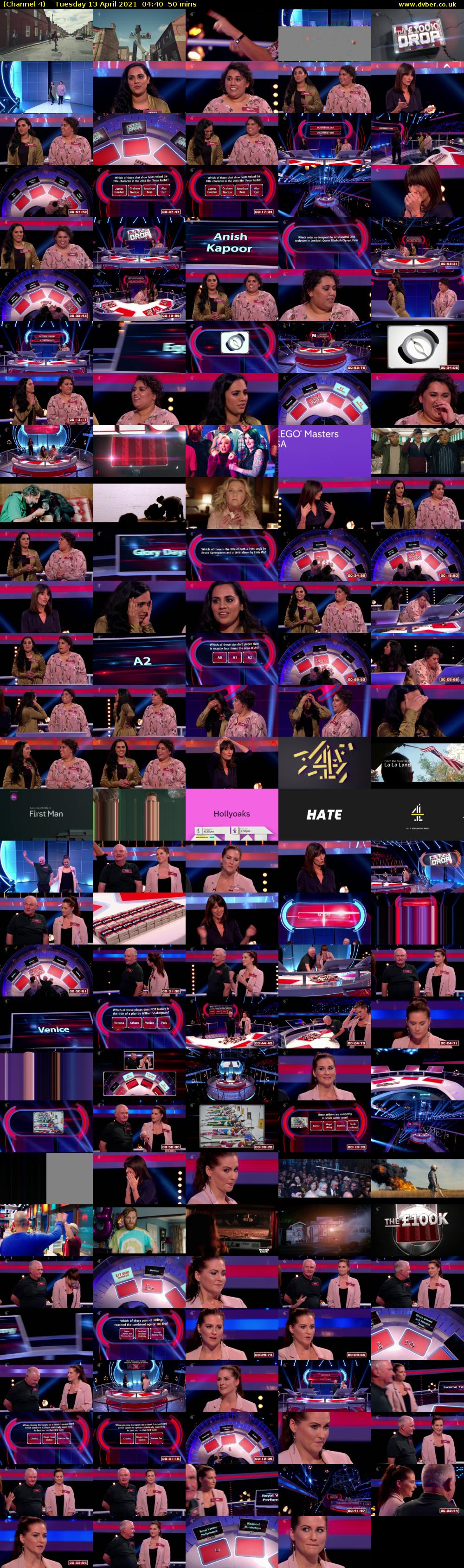 Channel 4 HD (Channel 4) Tuesday 13 April 2021 04:40 - 05:30