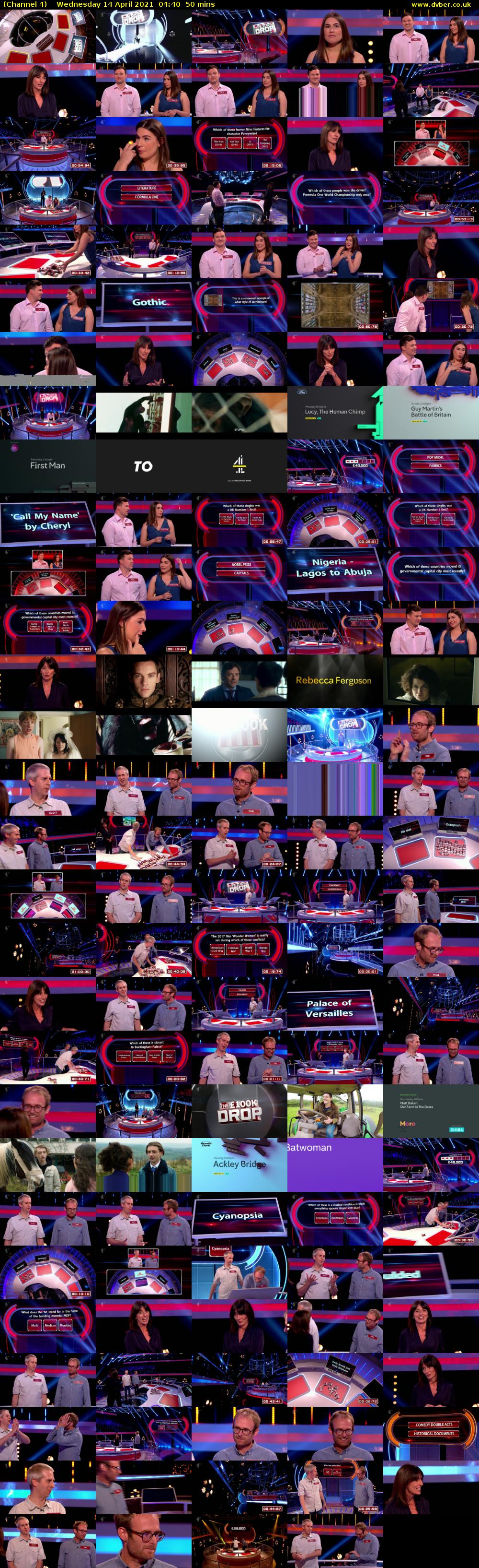 Channel 4 HD (Channel 4) Wednesday 14 April 2021 04:40 - 05:30