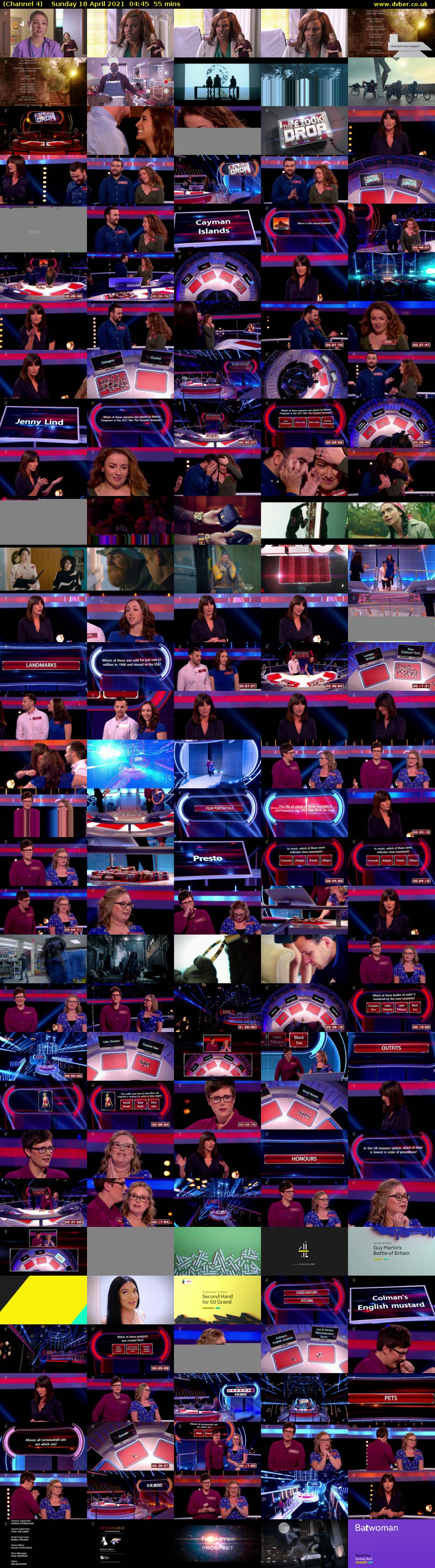 Channel 4 HD (Channel 4) Sunday 18 April 2021 04:45 - 05:40