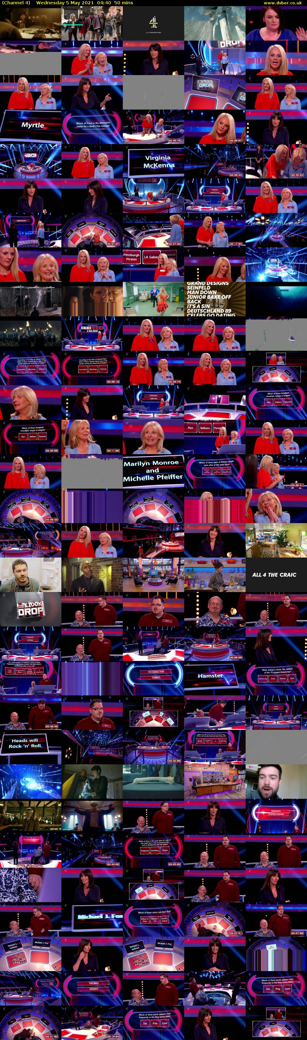 Channel 4 HD (Channel 4) Wednesday 5 May 2021 04:40 - 05:30