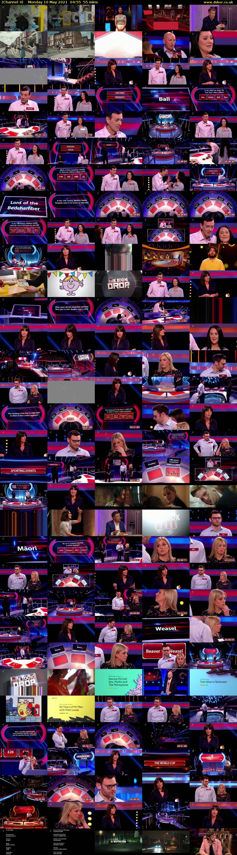 Channel 4 HD (Channel 4) Monday 10 May 2021 04:55 - 05:50