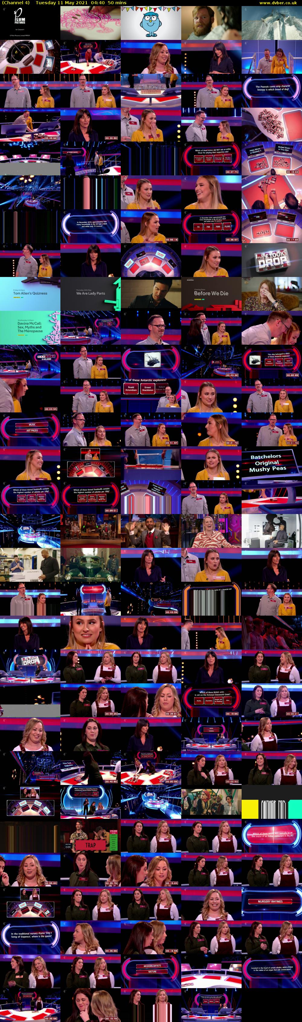 Channel 4 HD (Channel 4) Tuesday 11 May 2021 04:40 - 05:30