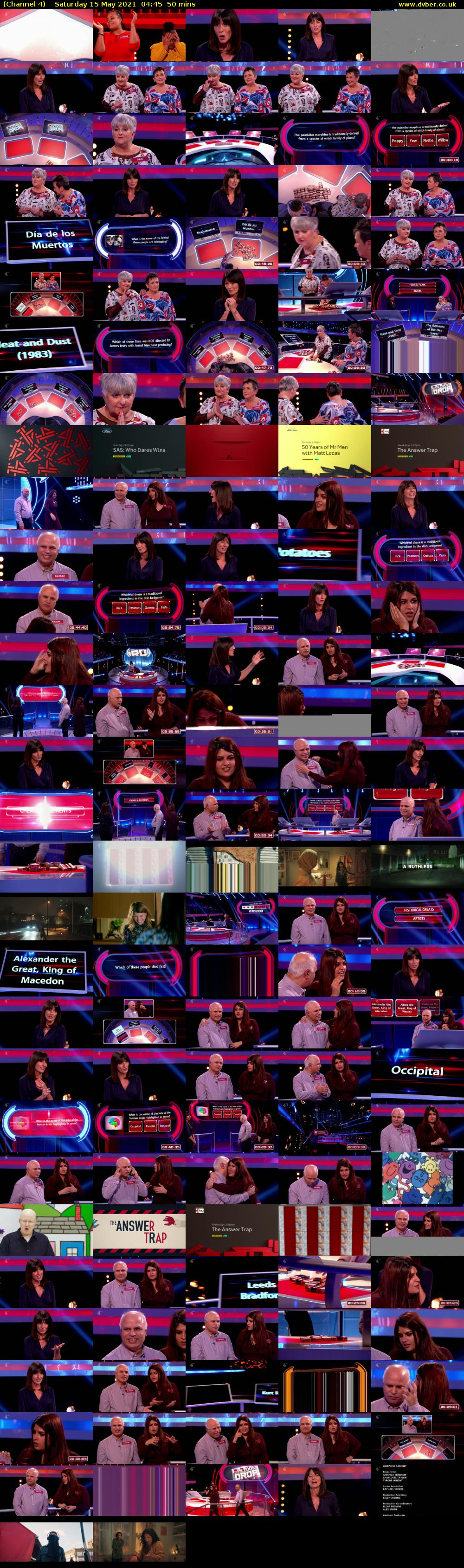 Channel 4 HD (Channel 4) Saturday 15 May 2021 04:45 - 05:35