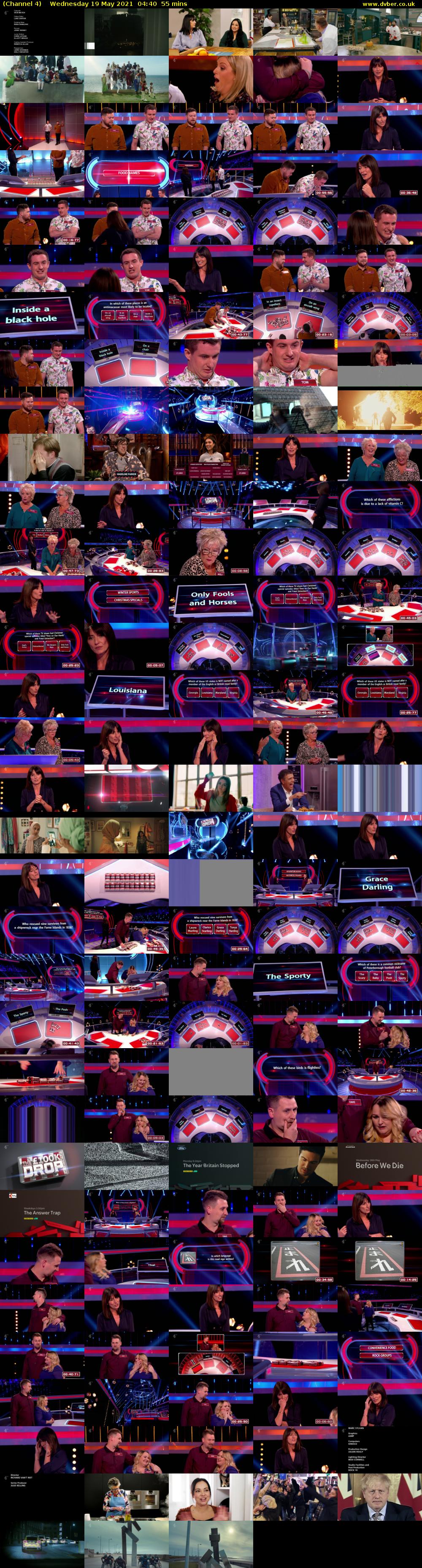 Channel 4 HD (Channel 4) Wednesday 19 May 2021 04:40 - 05:35
