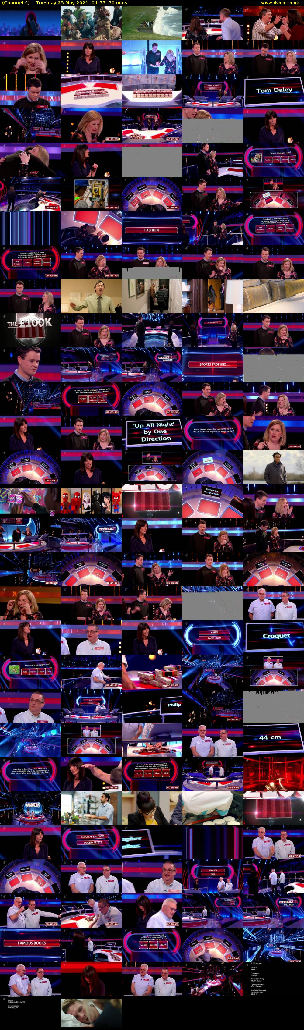 Channel 4 HD (Channel 4) Tuesday 25 May 2021 04:55 - 05:45