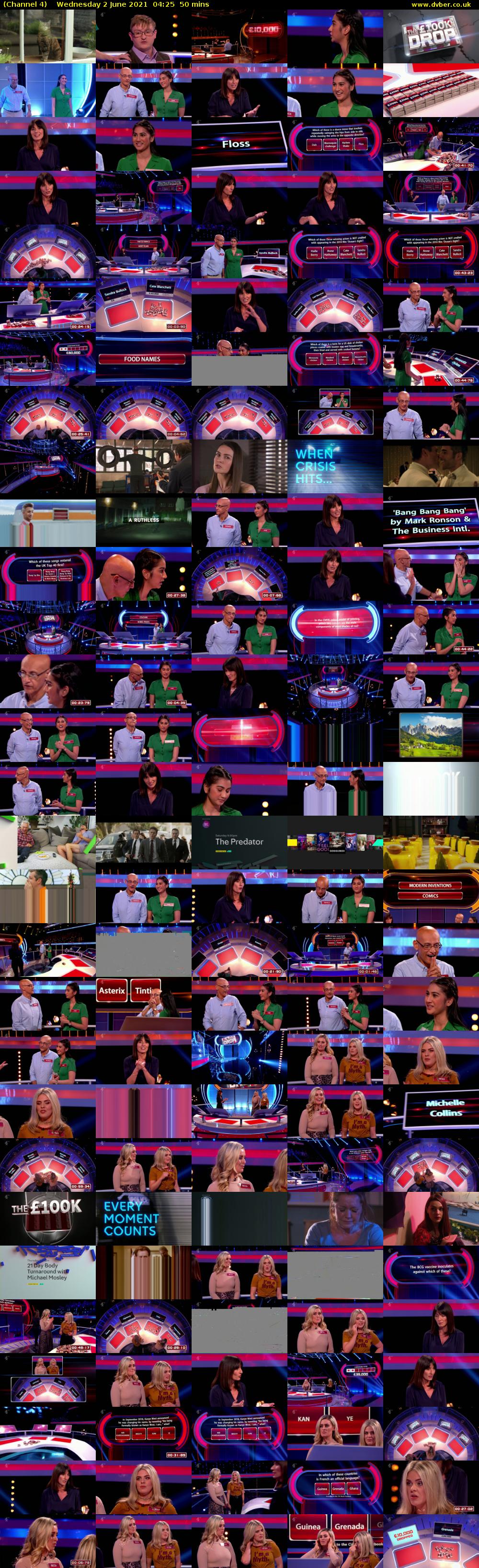 Channel 4 HD (Channel 4) Wednesday 2 June 2021 04:25 - 05:15