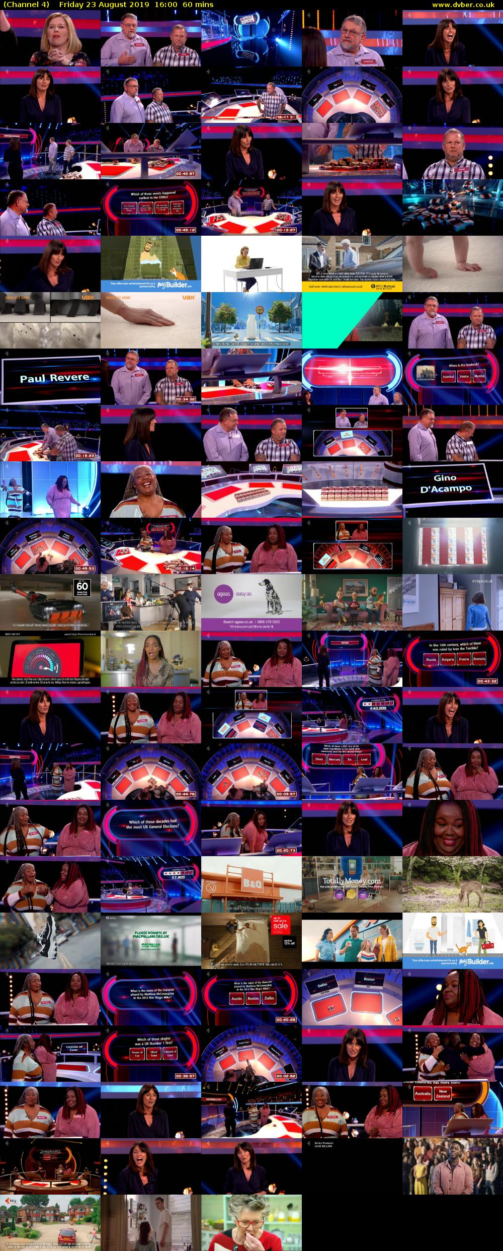 Channel 4 (Channel 4) Friday 23 August 2019 16:00 - 17:00