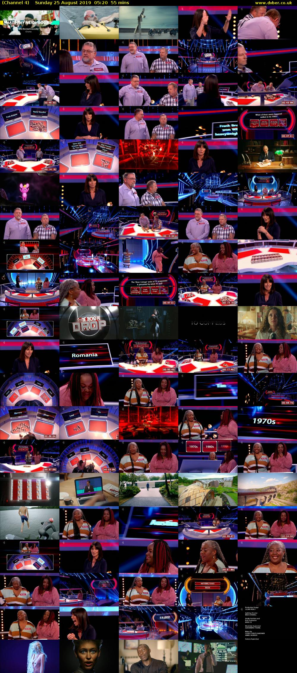 Channel 4 (Channel 4) Sunday 25 August 2019 05:20 - 06:15