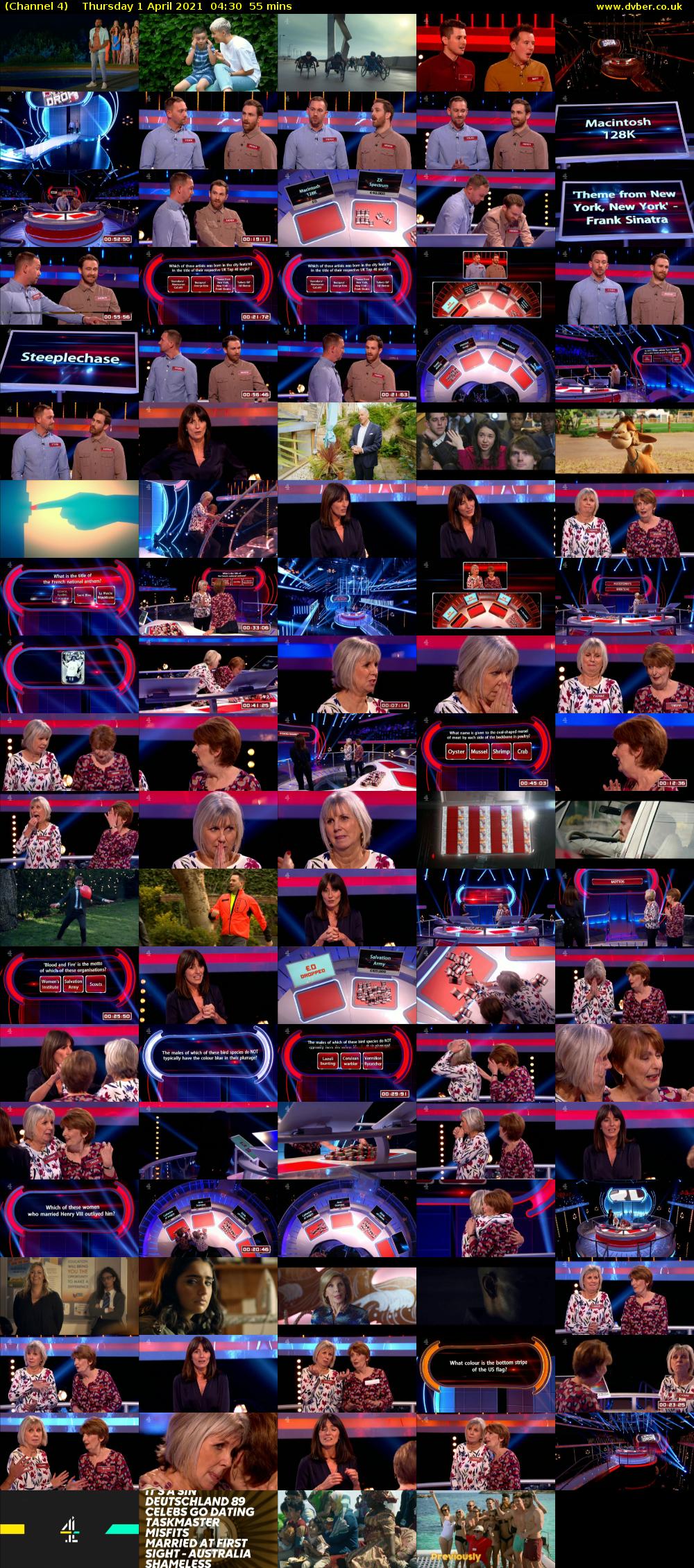 Channel 4 (Channel 4) Thursday 1 April 2021 04:30 - 05:25