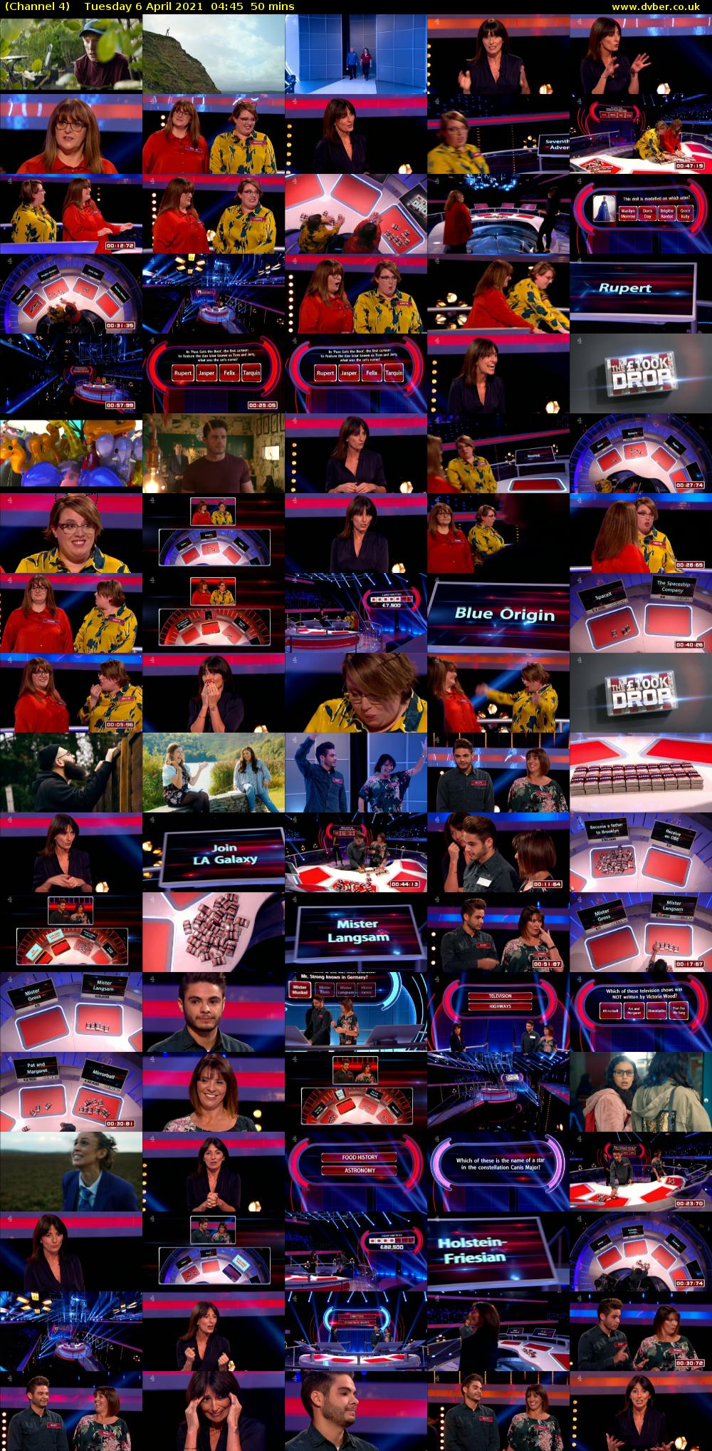 Channel 4 (Channel 4) Tuesday 6 April 2021 04:45 - 05:35