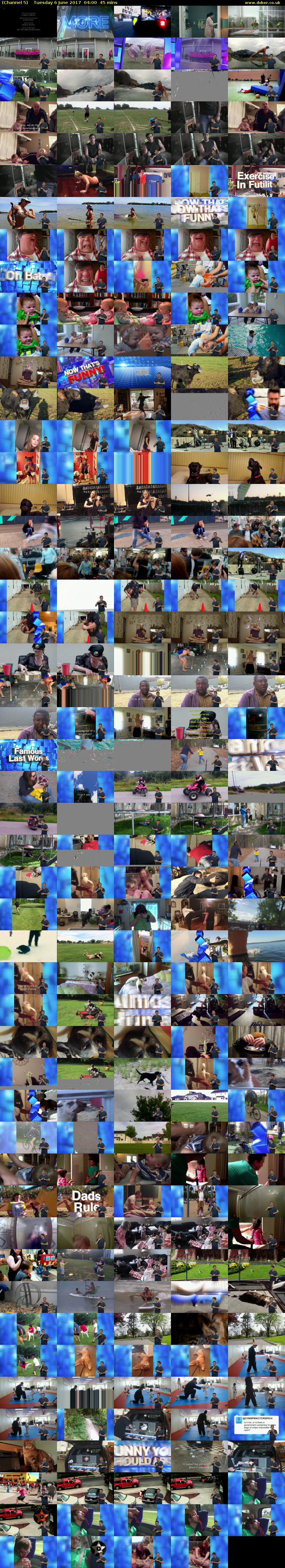 Channel 5 HD (Channel 5) Tuesday 6 June 2017 04:00 - 04:45