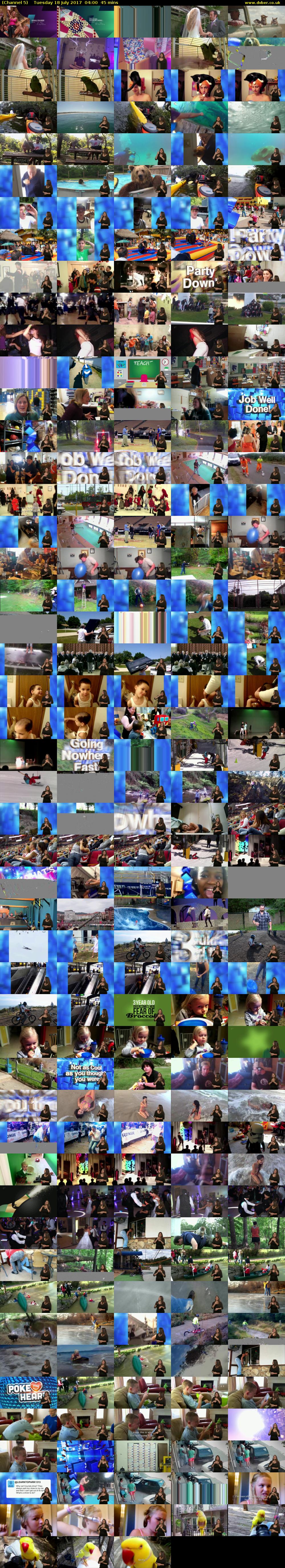 Channel 5 HD (Channel 5) Tuesday 18 July 2017 04:00 - 04:45