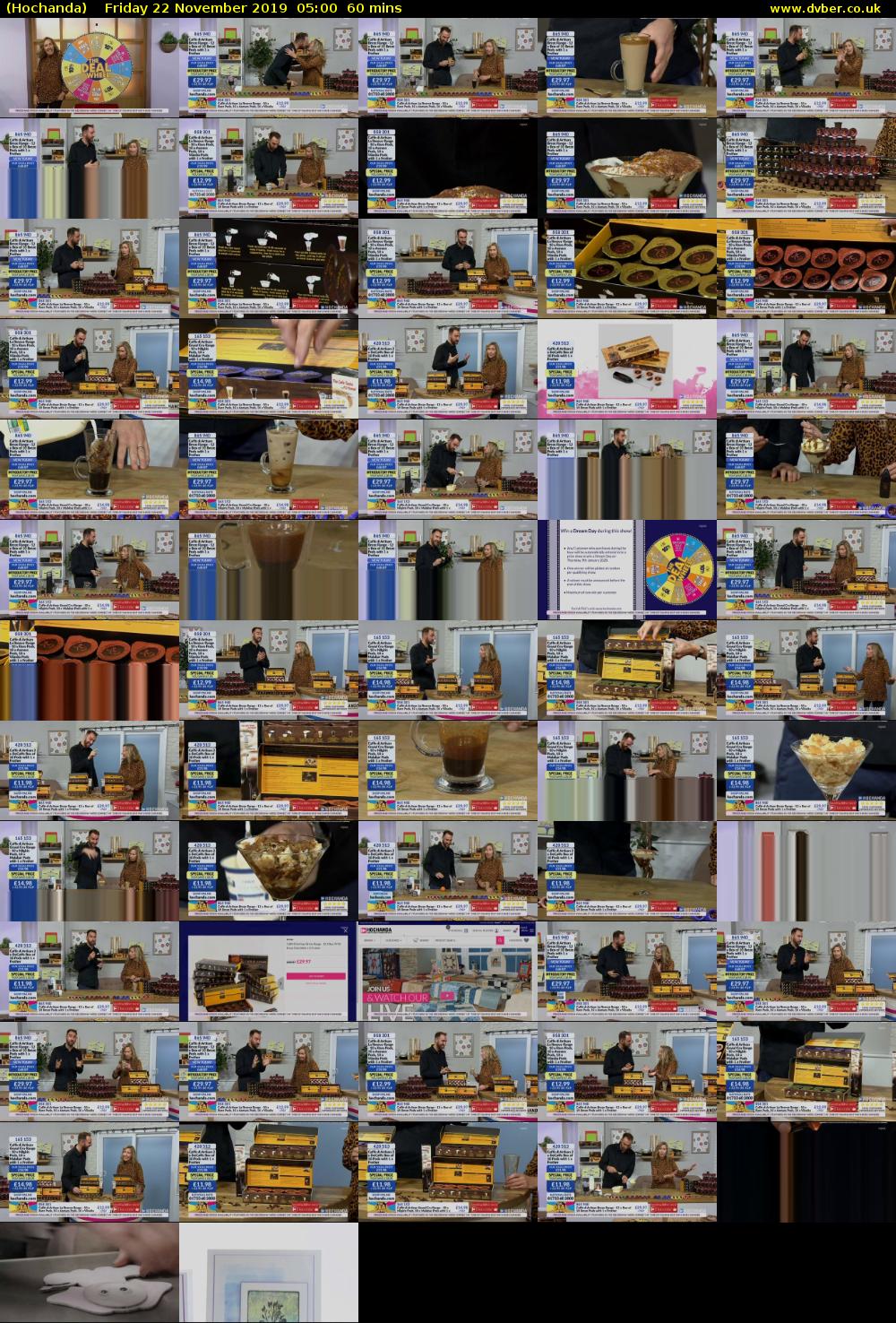 Hochanda (Hochanda) Friday 22 November 2019 05:00 - 06:00