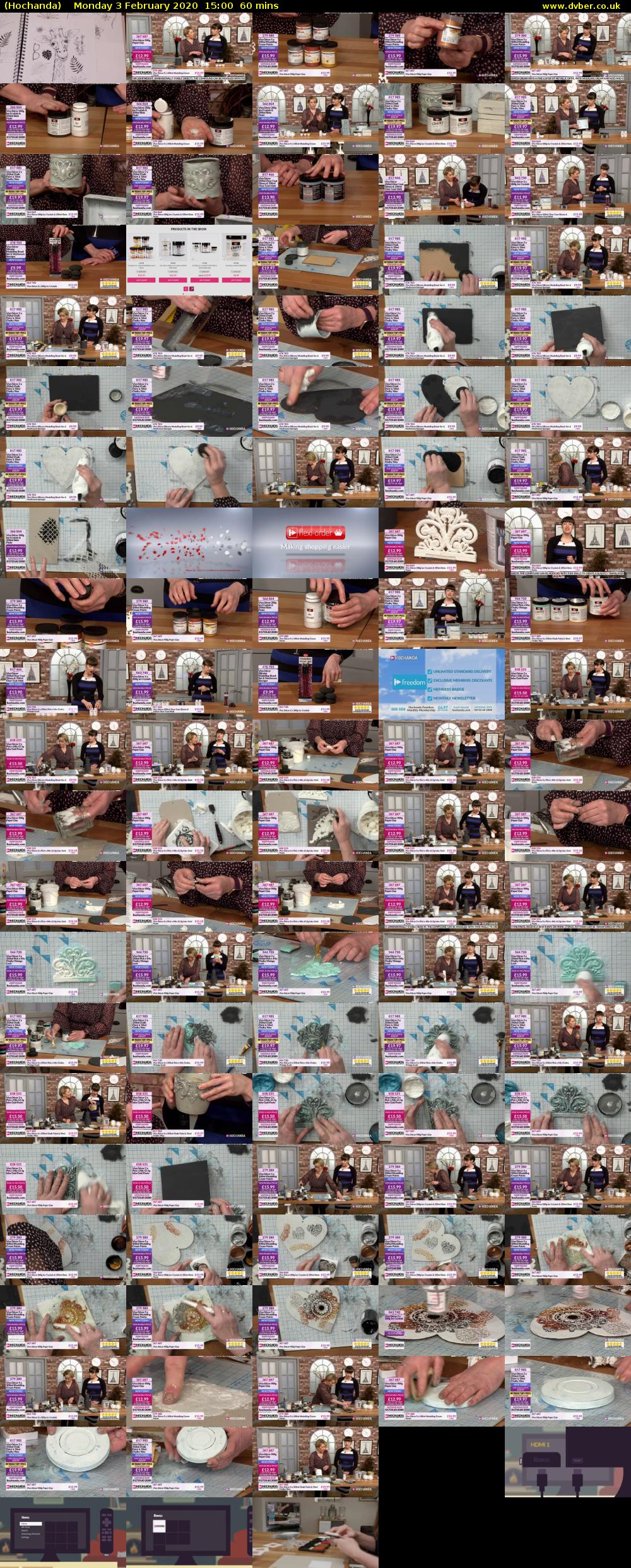 Hochanda (Hochanda) Monday 3 February 2020 15:00 - 16:00