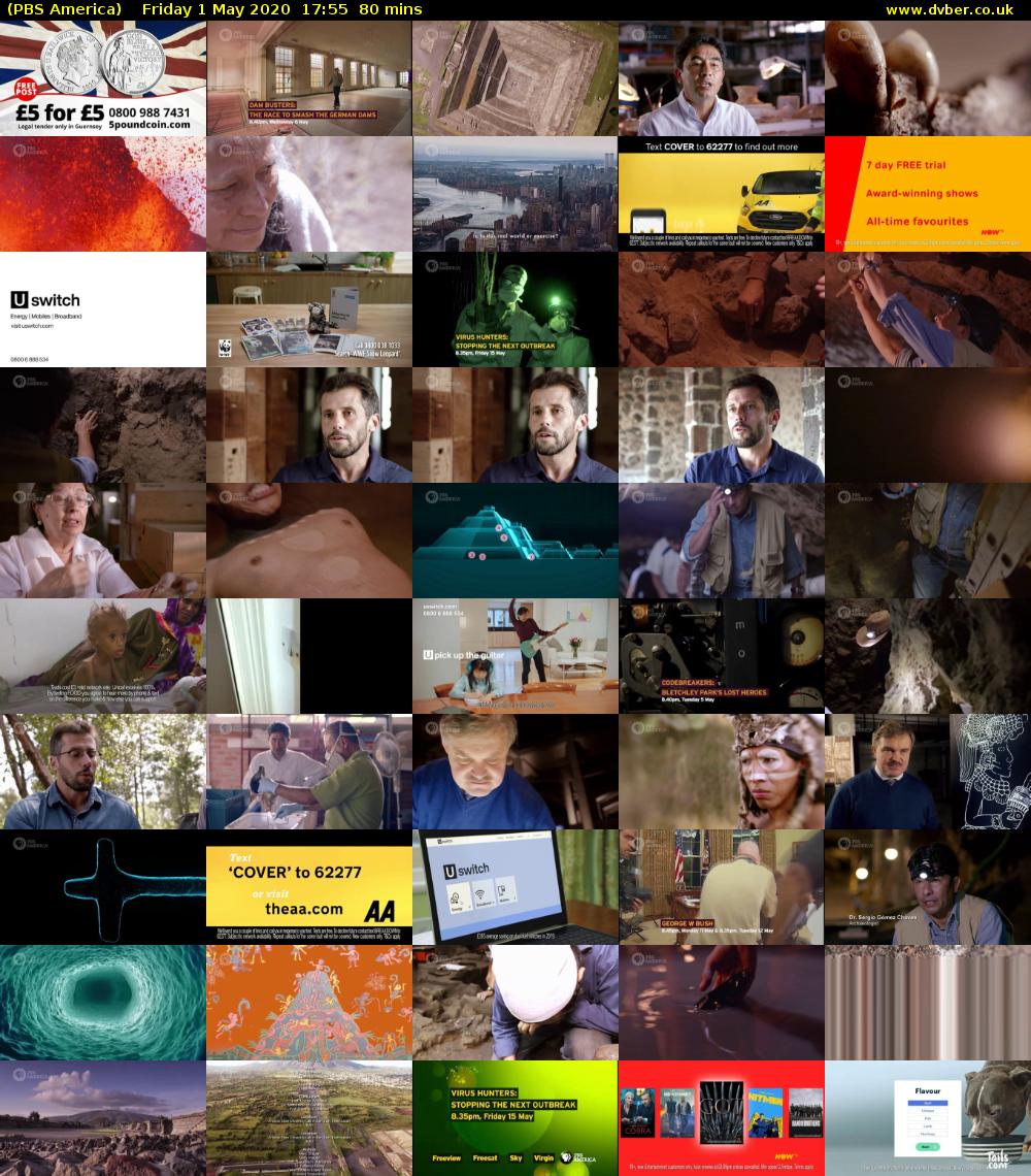 PBS America (PBS America) Friday 1 May 2020 17:55 - 19:15