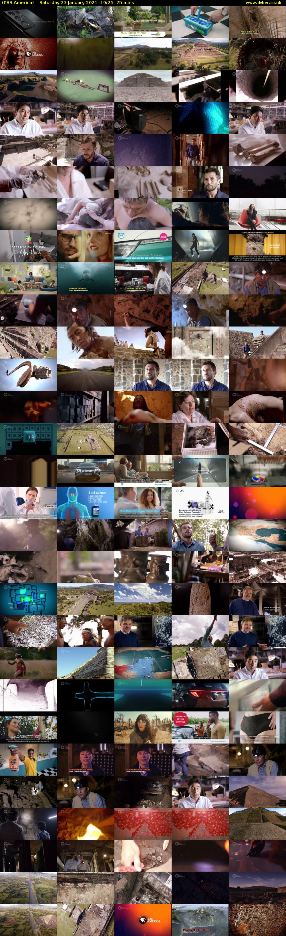 PBS America (PBS America) Saturday 23 January 2021 19:25 - 20:40